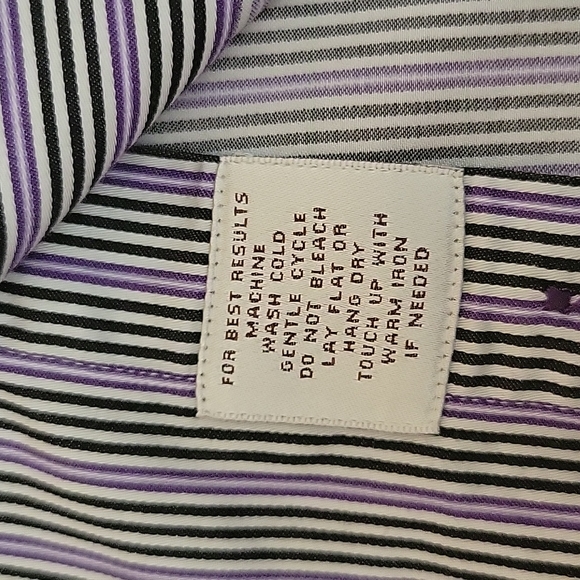 PETER MILLAR COTTON BUTTON DOWN SHIRT...LARGE - Picture 8 of 8